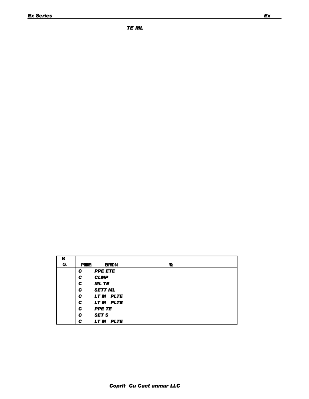 Cub Cadet Ex32002 manual PIPE, Breather 