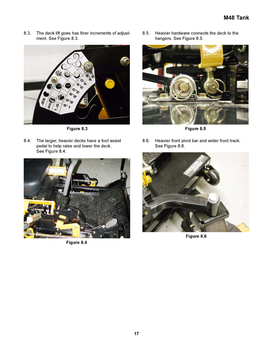 Cub Cadet service manual M48 Tank 