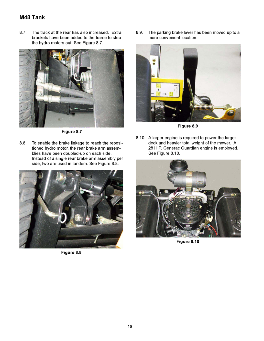 Cub Cadet service manual M48 Tank 