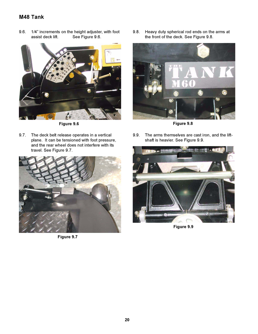 Cub Cadet service manual M48 Tank 