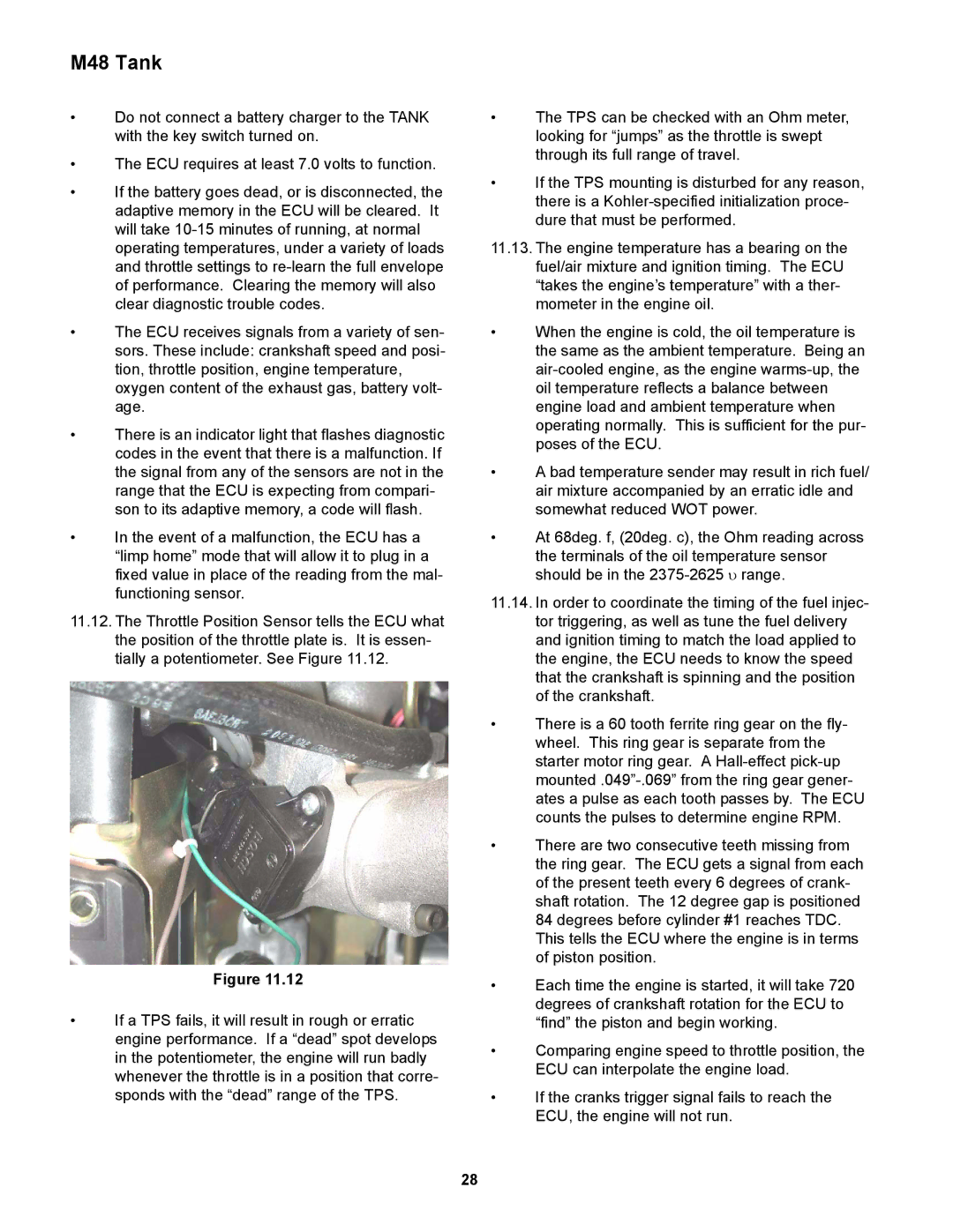 Cub Cadet service manual M48 Tank 