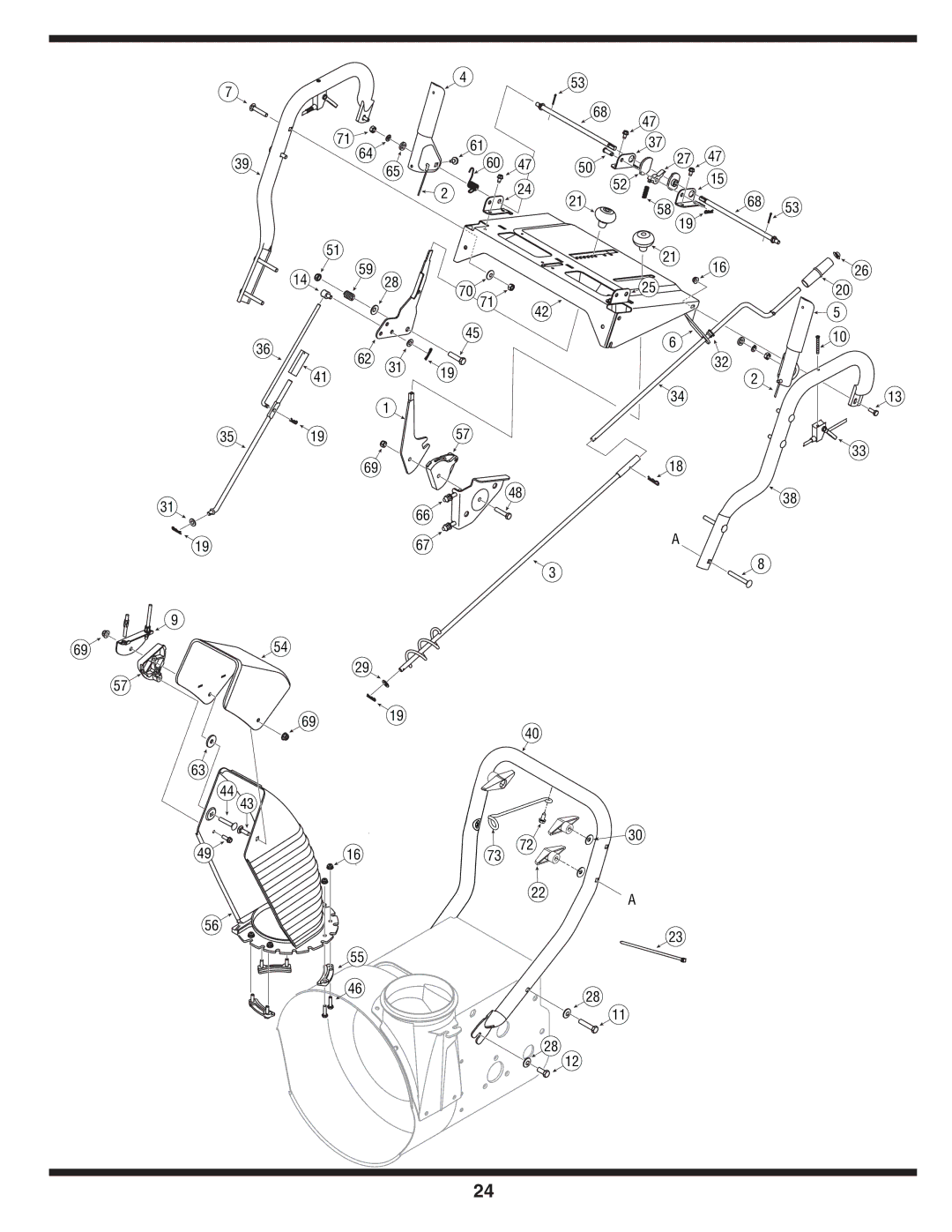 Cub Cadet OEM-390-679 warranty 6919 