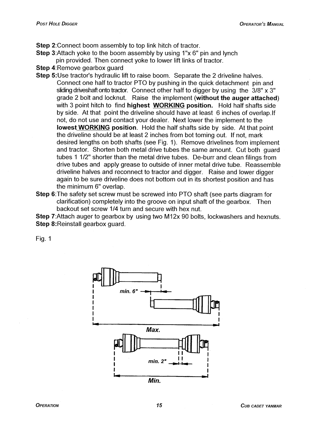 Cub Cadet PHD200 manual 