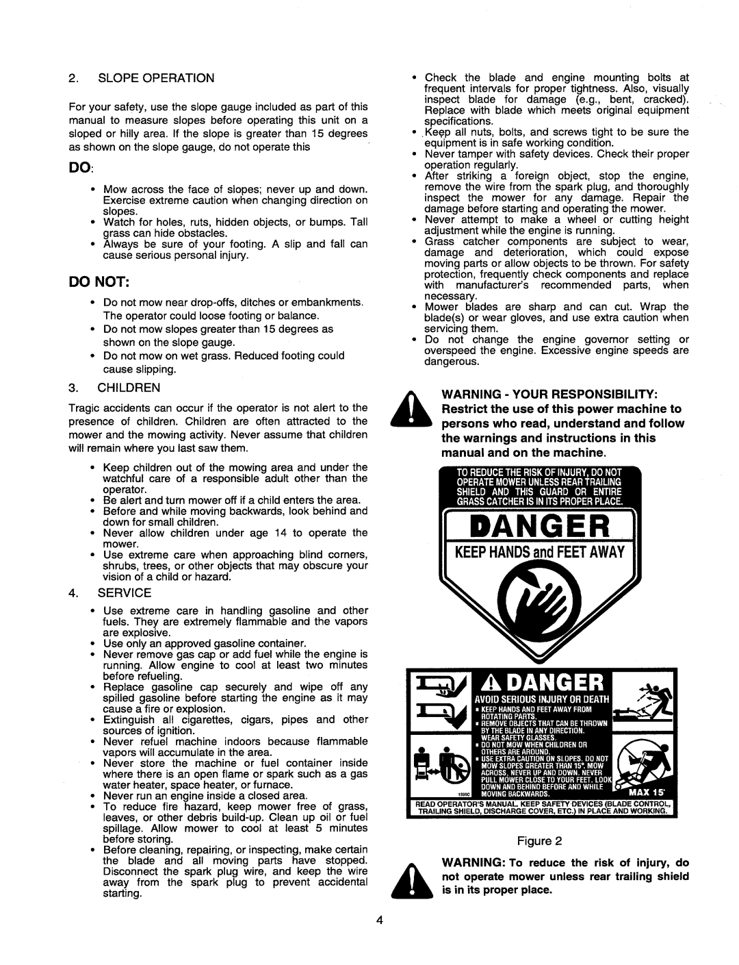 Cub Cadet PS-520 manual 