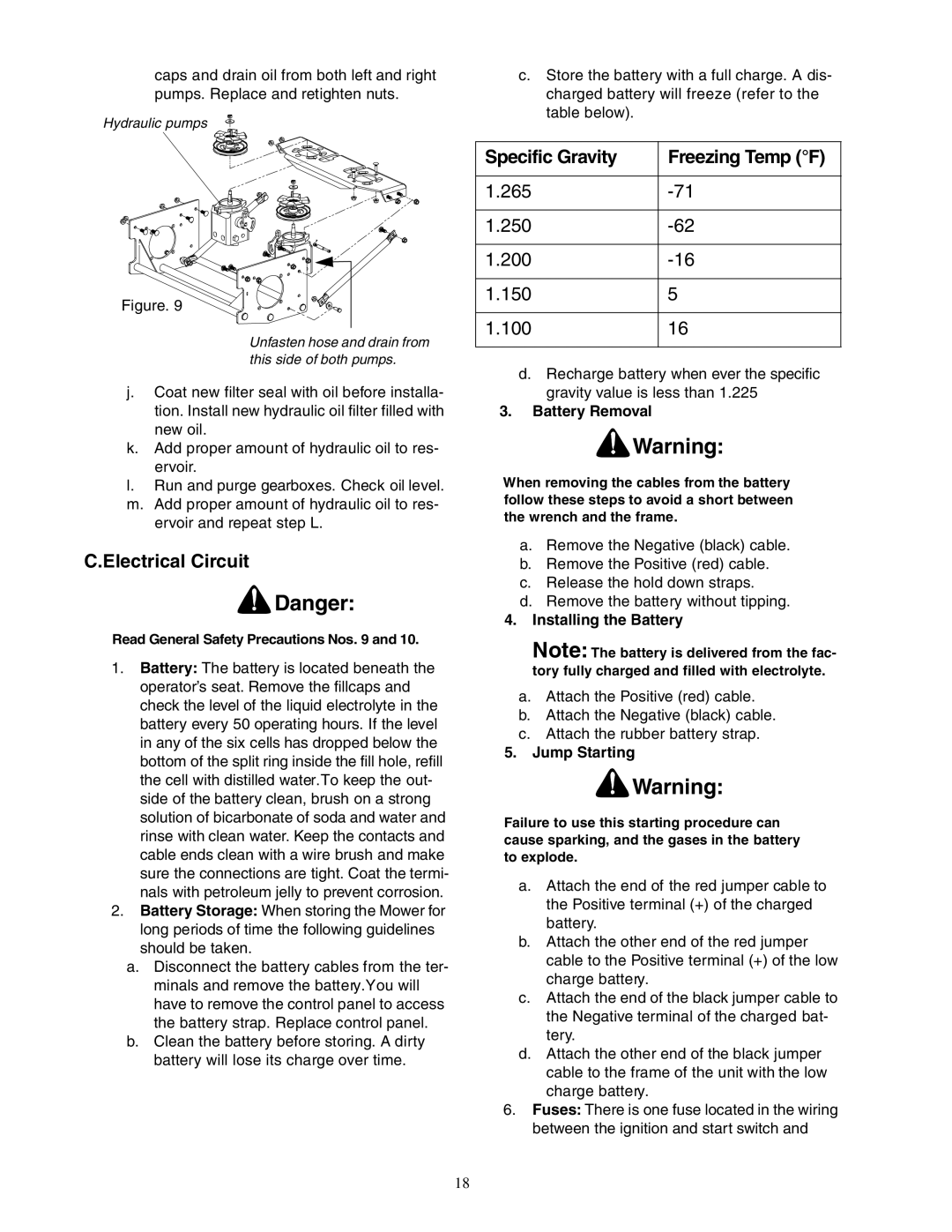 Cub Cadet Zero-Turn Commercial Riding Mower Electrical Circuit, Specific Gravity Freezing Temp F, Battery Removal 