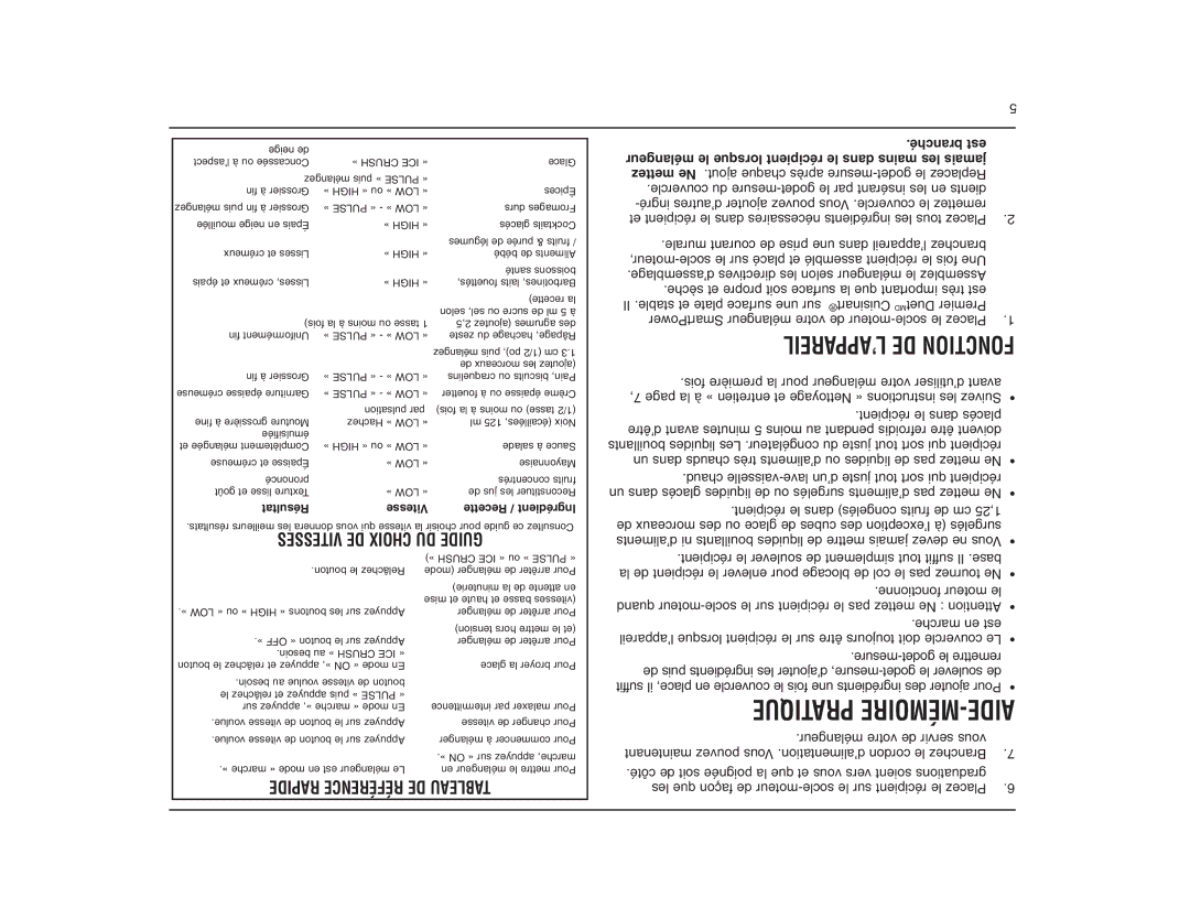 Cuisinart CBT-500FPC manual La à » entretien et Nettoyage « instructions les Suivez 