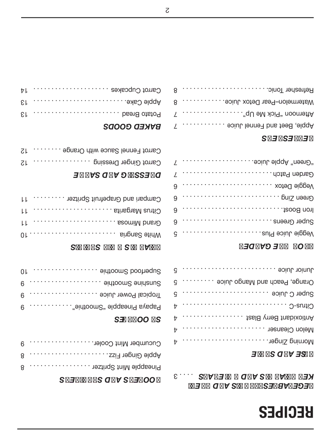 Cuisinart CJE-500 manual Recipes 