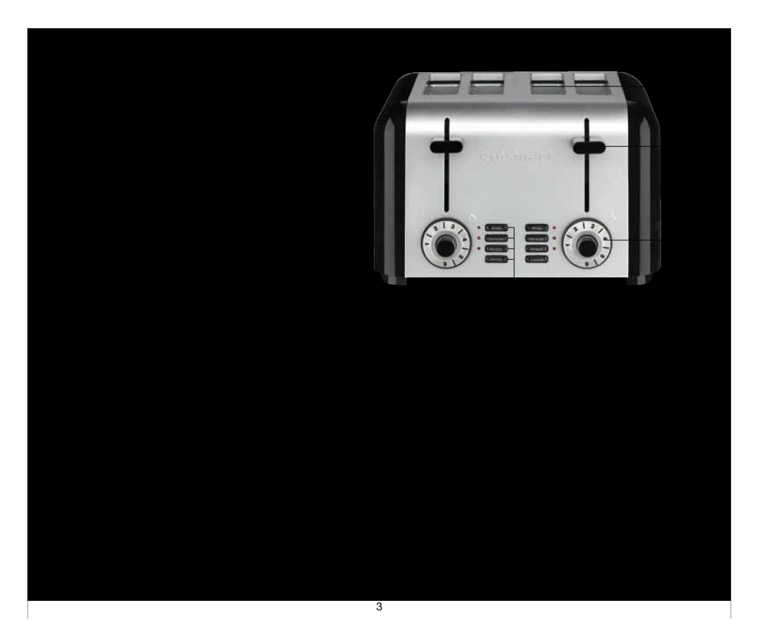 Cuisinart CLASSIC 4-SLICE TOASTER, CPT-340 manual Features And Benefits 