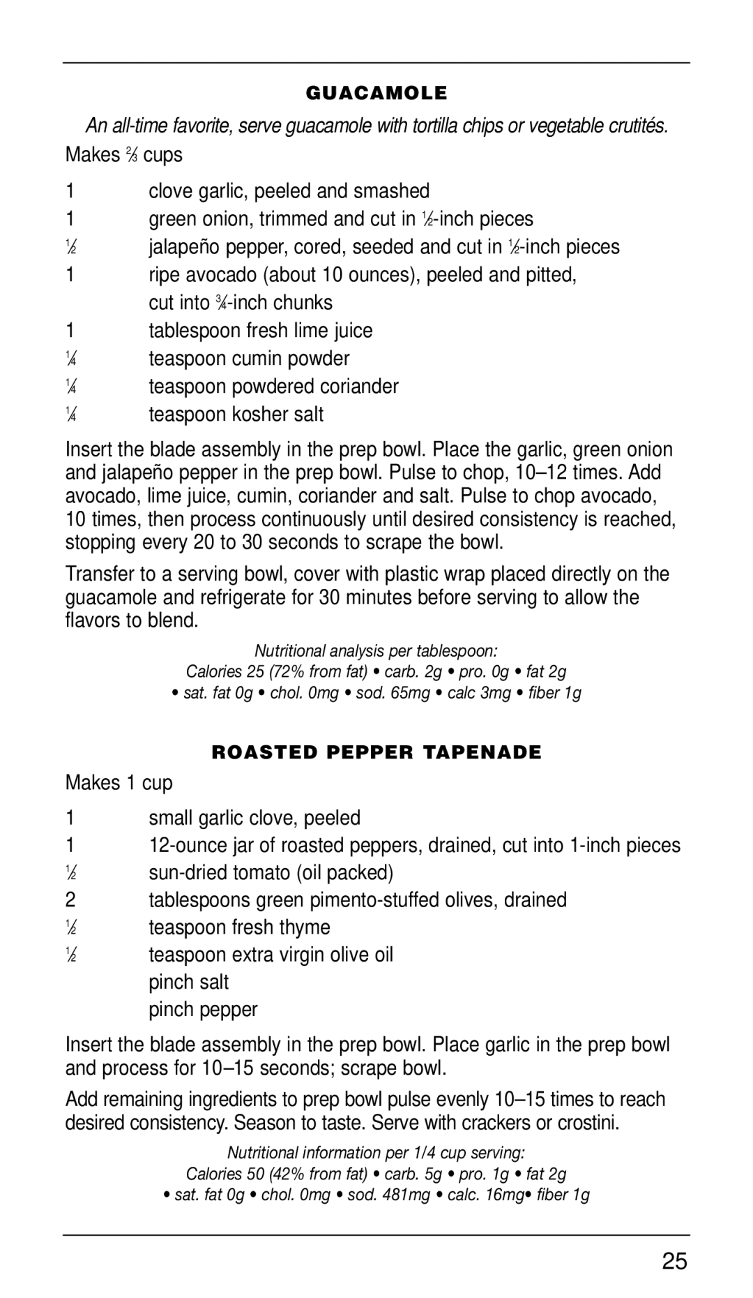 Cuisinart CSB-77 manual Cut into 3⁄4-inch chunks 