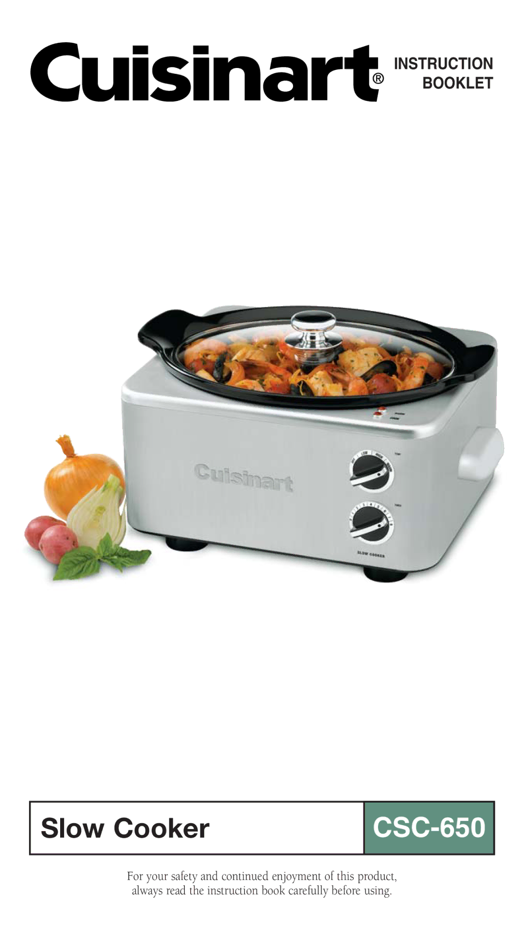 Cuisinart CSC-650 manual 