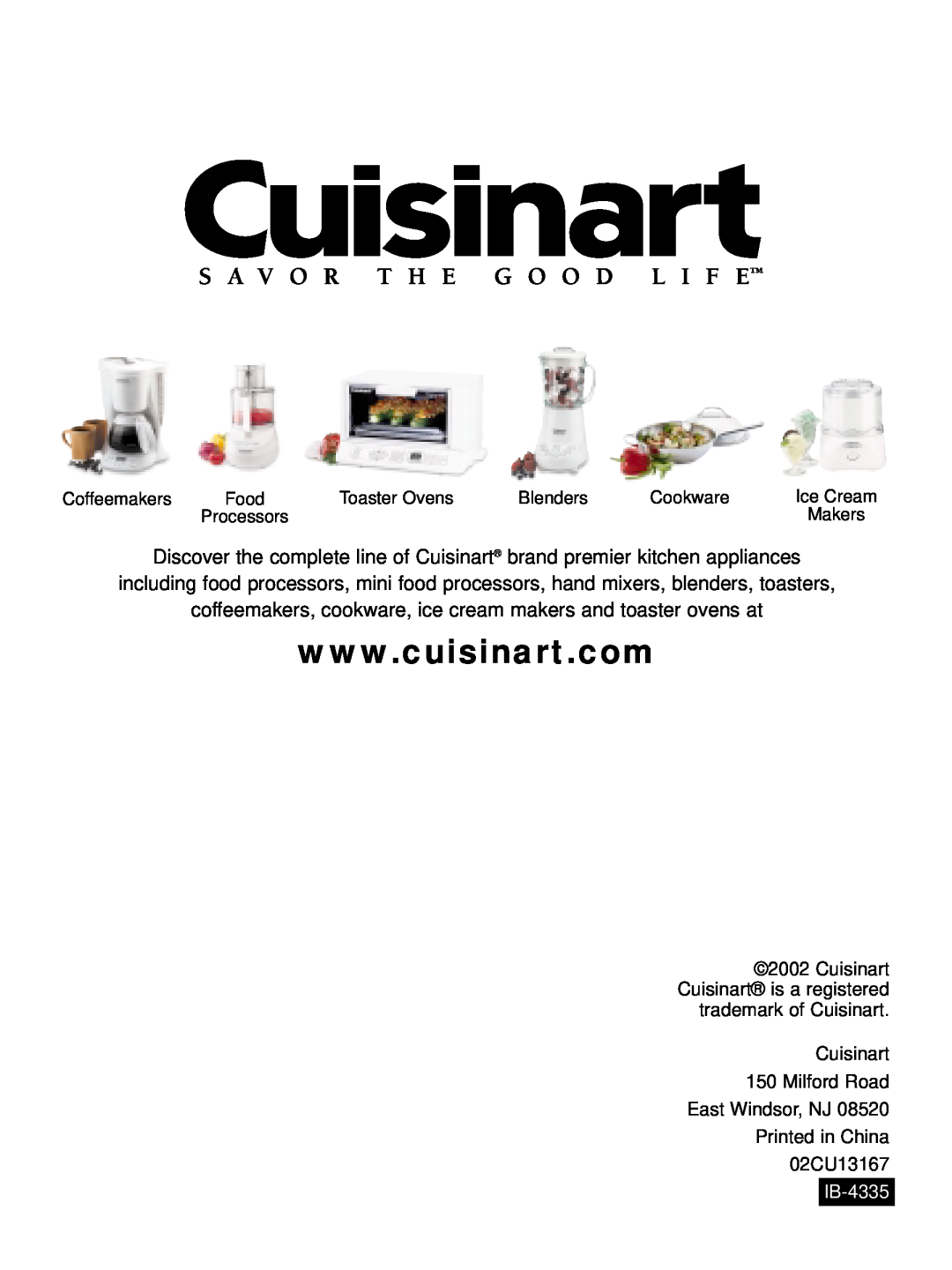Cuisinart DGB-500 manual coffeemakers, cookware, ice cream makers and toaster ovens at 
