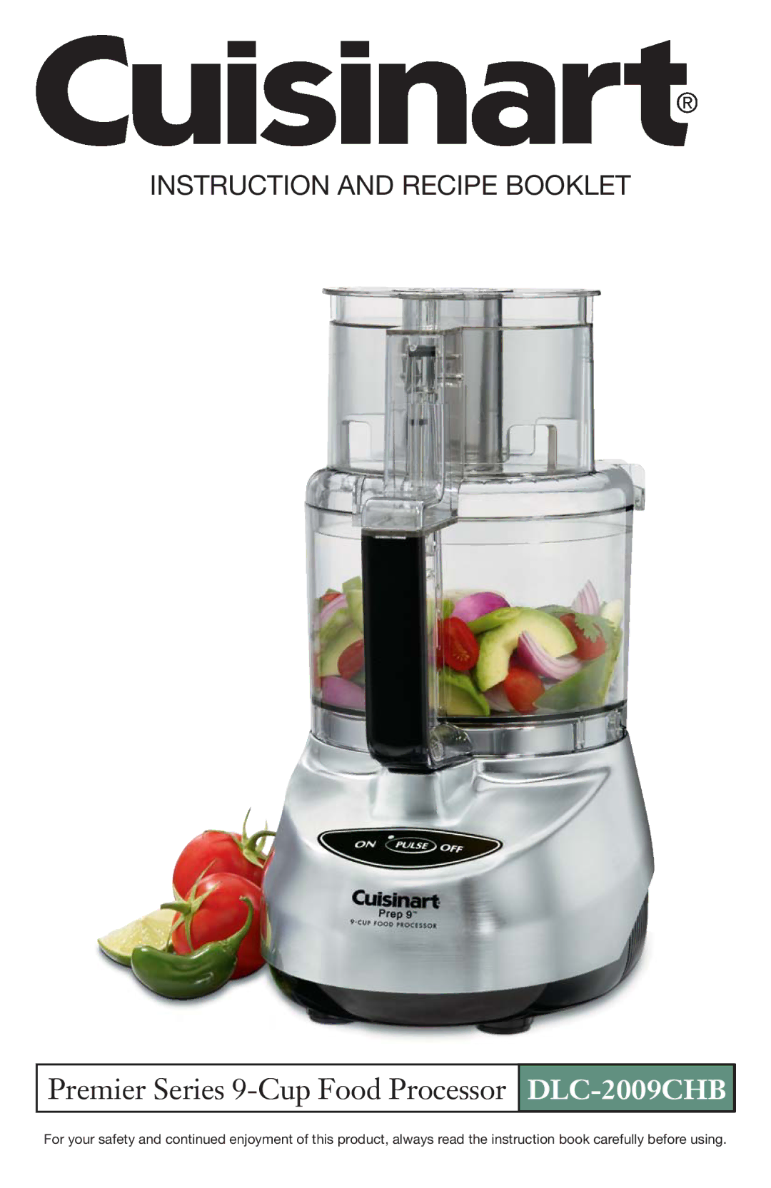 Cuisinart DLC-2009CHB manual 