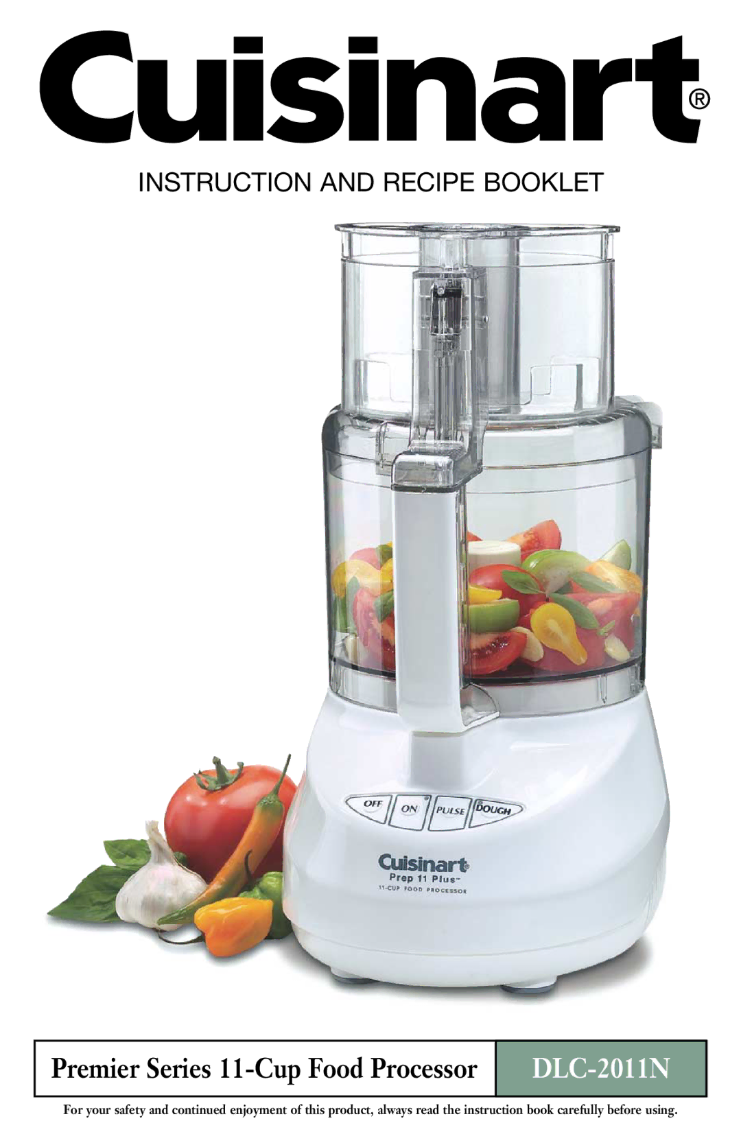 Cuisinart DLC-2011N manual 