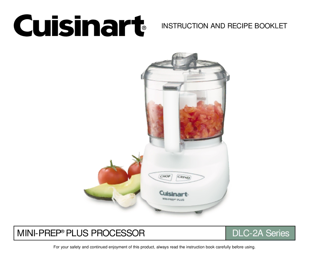 Cuisinart DLC-2A Series manual MINI-PREPPLUS Processor 