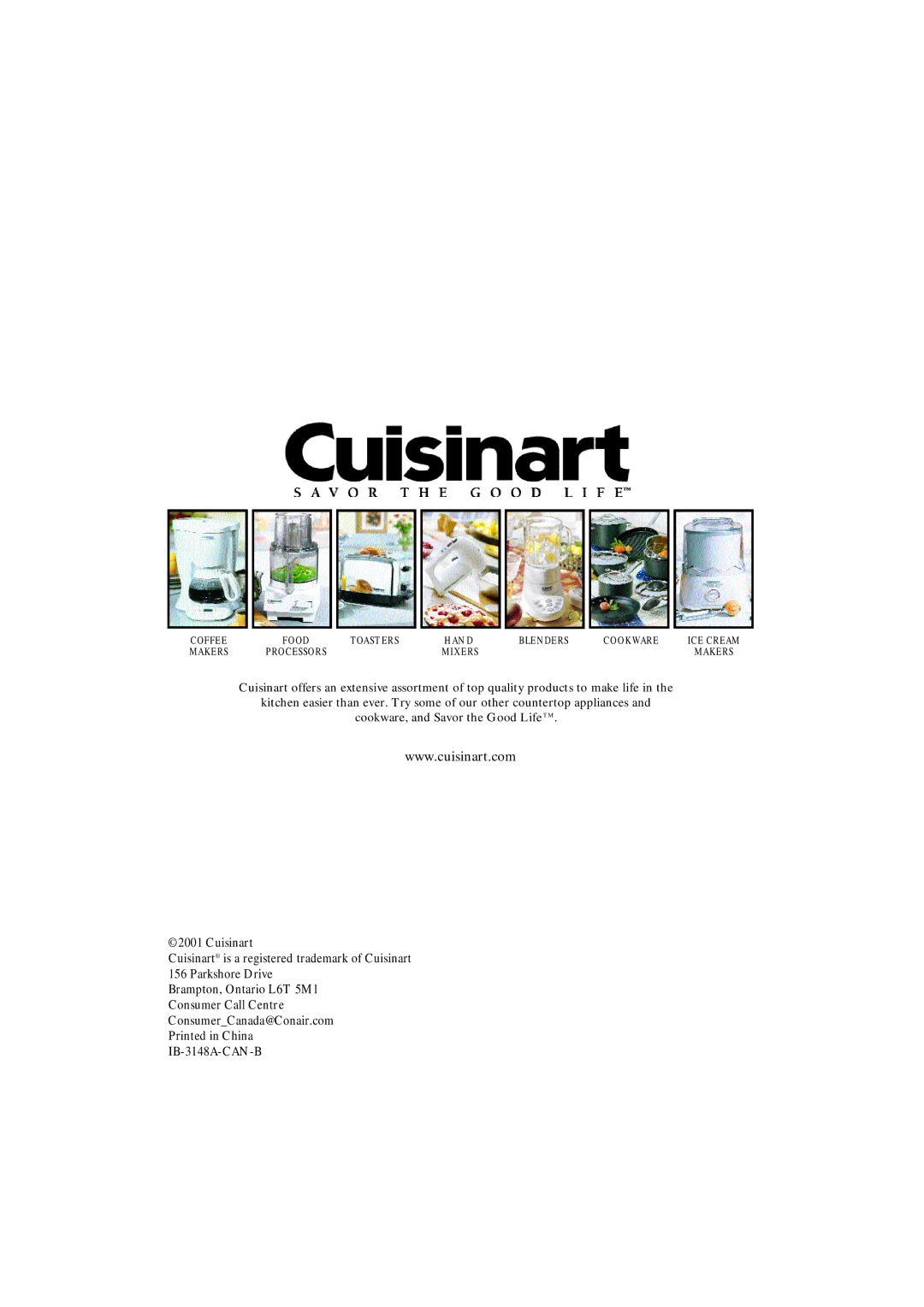 Cuisinart KUA-17C manual Coffee 