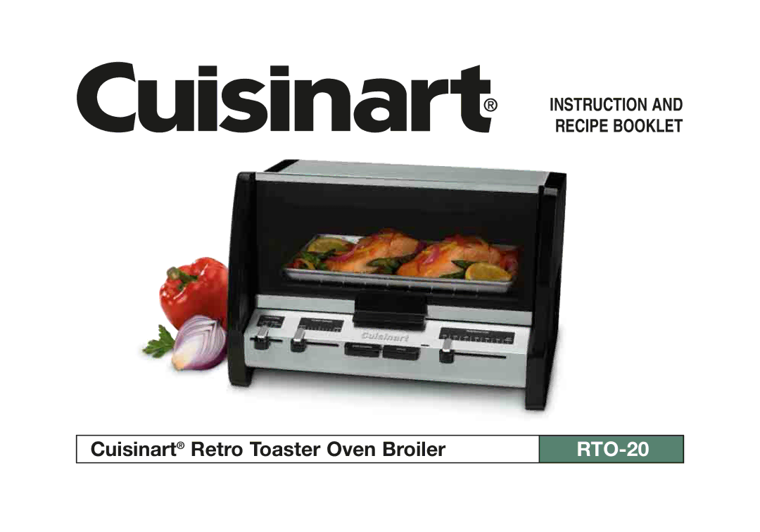 Cuisinart RTO-20C manual 