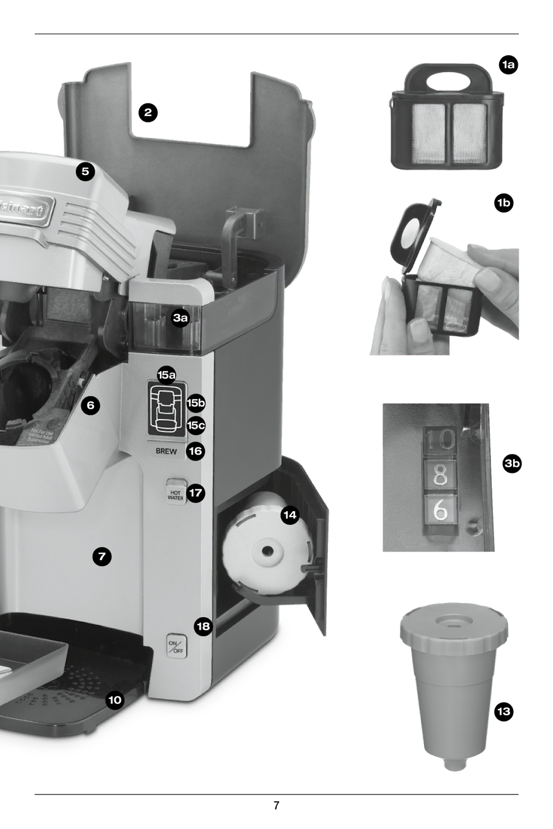 Cuisinart SS-300 manual 15a 15b 15c 