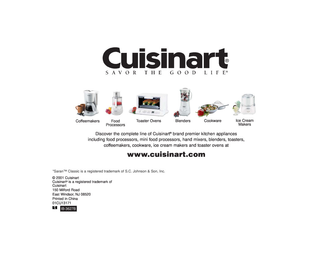 Cuisinart TCS-60 manual coffeemakers, cookware, ice cream makers and toaster ovens at 