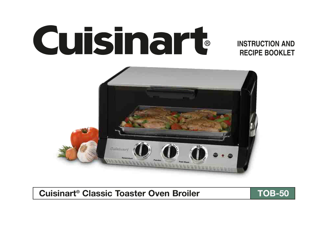 Cuisinart TOB-50 manual 