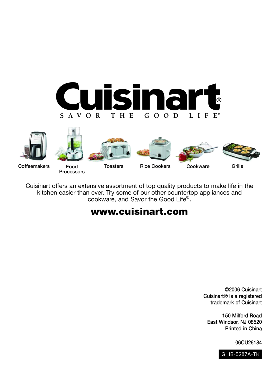 Cuisinart WAF-6 manual 
