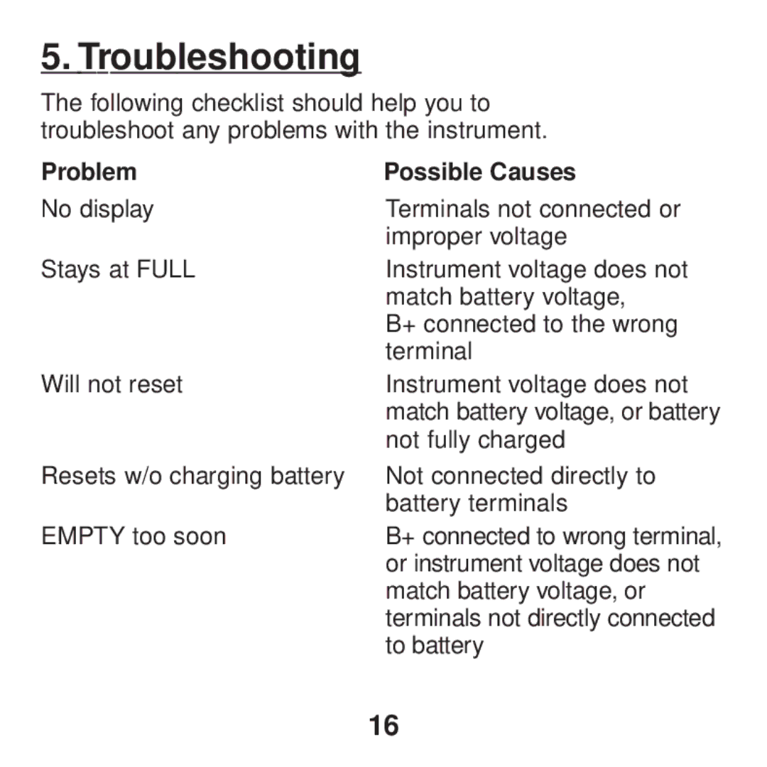 Curtis Computer 833 manual Troubleshooting, Problem Possible Causes 