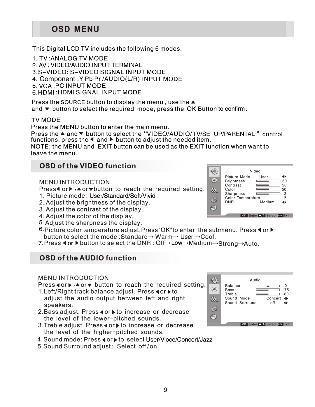 Curtis Computer LCD1701A manual Component 