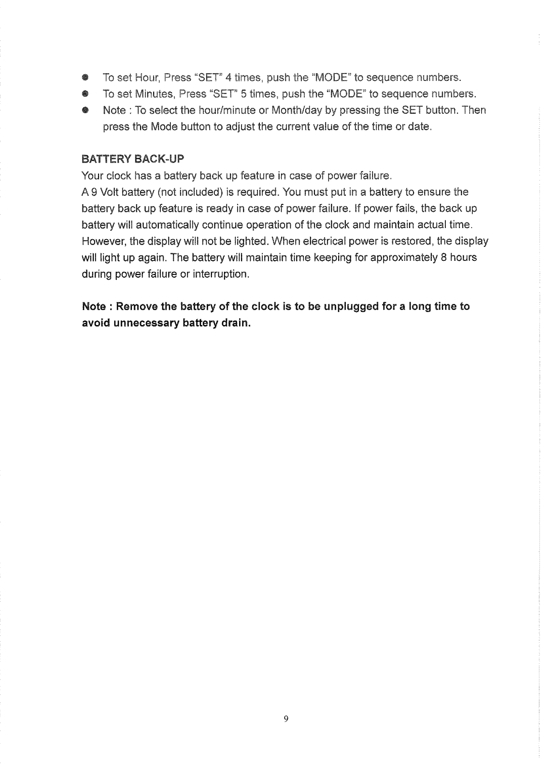 Curtis CR1353 manual 