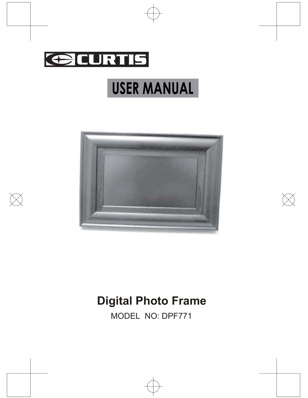 Curtis DPF771 manual Digital Photo Frame 