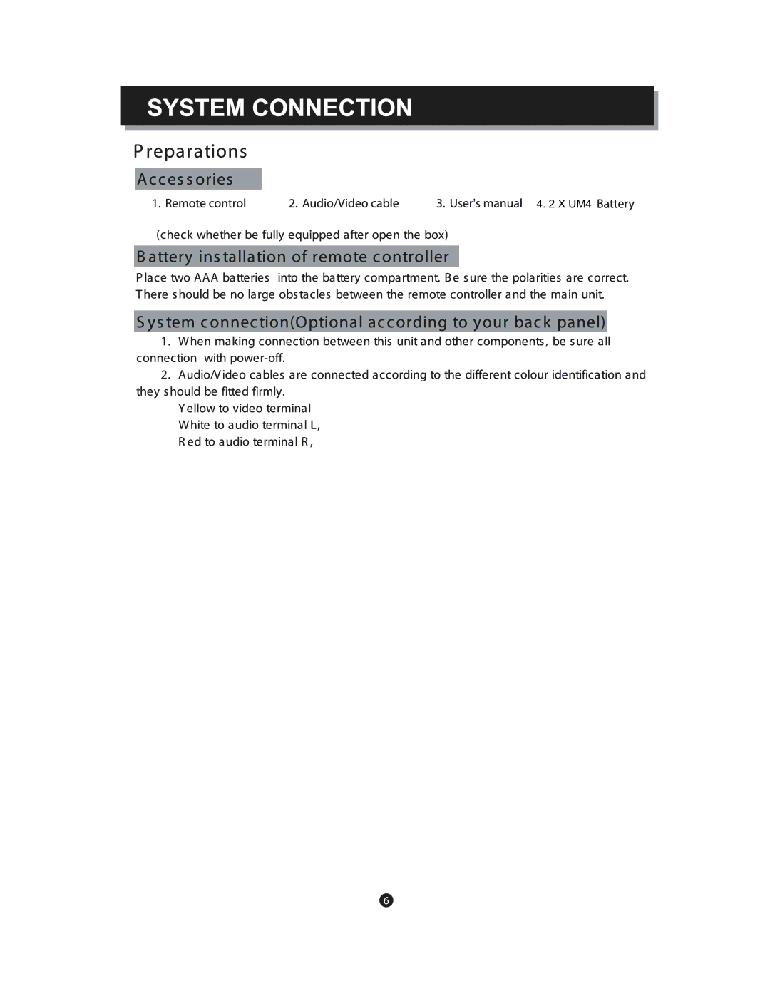 Curtis DV1054HDUK instruction manual UM4 