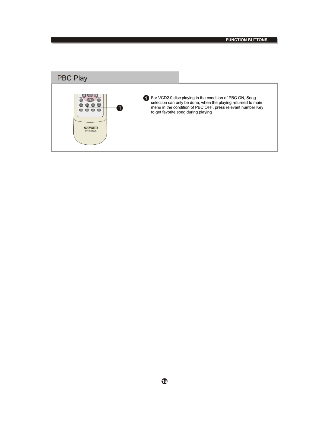 Curtis DV1054HDUK instruction manual 