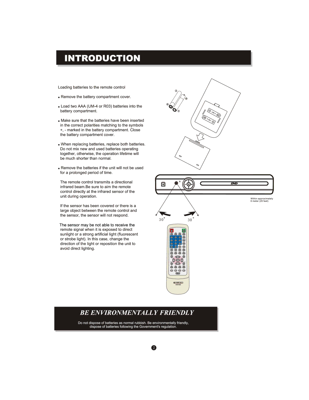 Curtis DVD1053 manual 