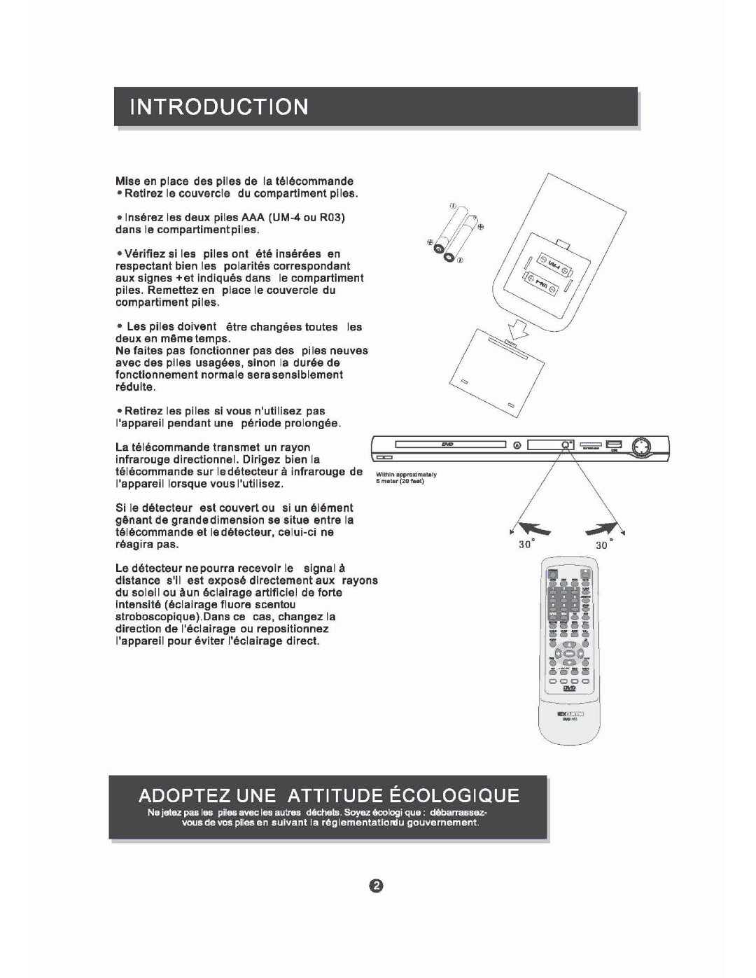 Curtis DVD1098 manual 