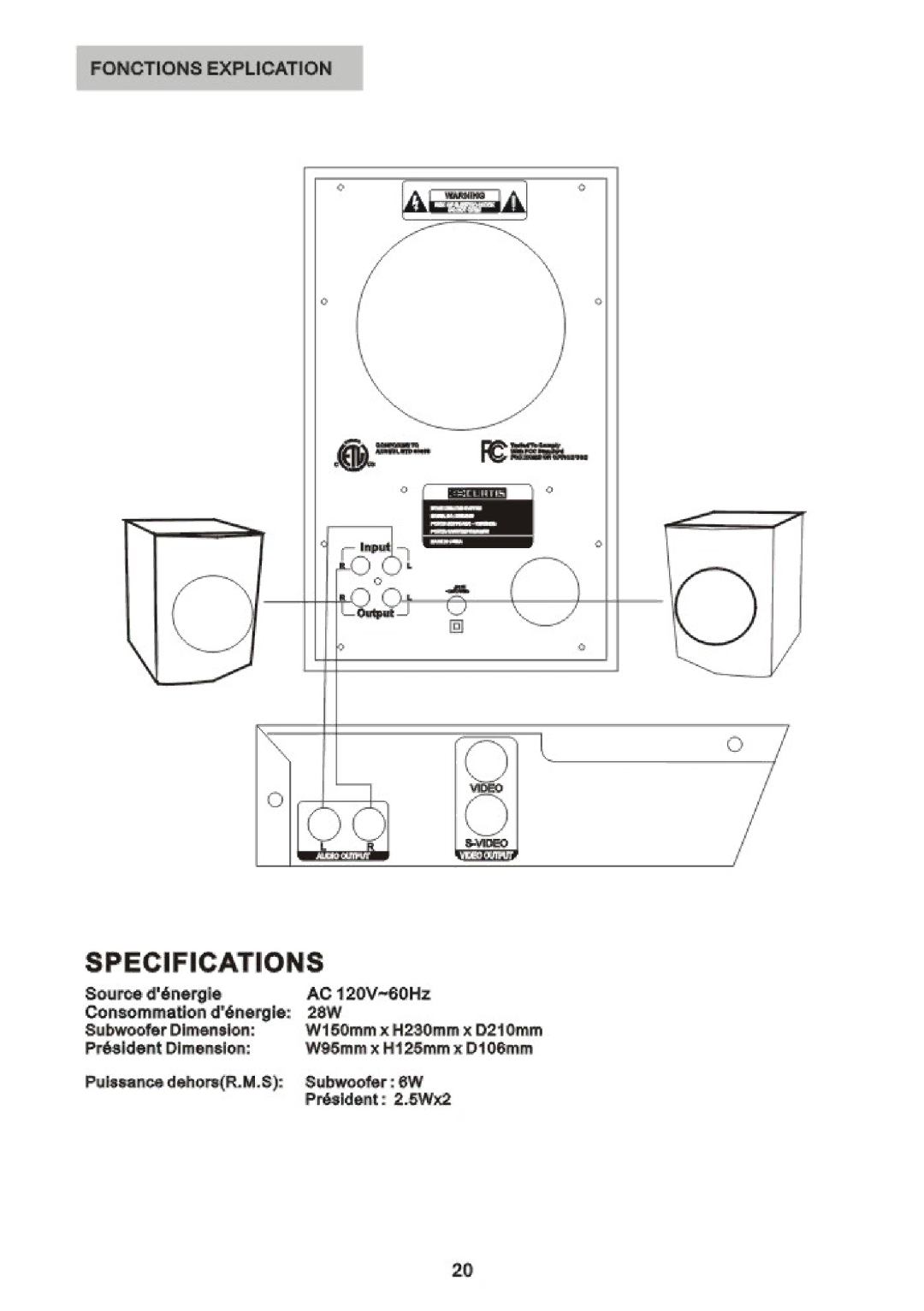 Curtis DVD2053 manual 