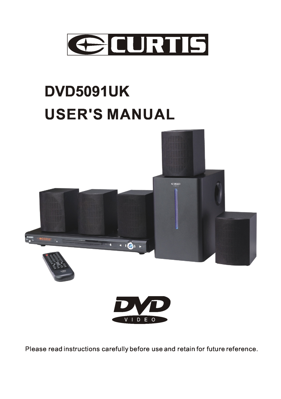 Curtis user manual DVD5091UK USERS MANUAL 
