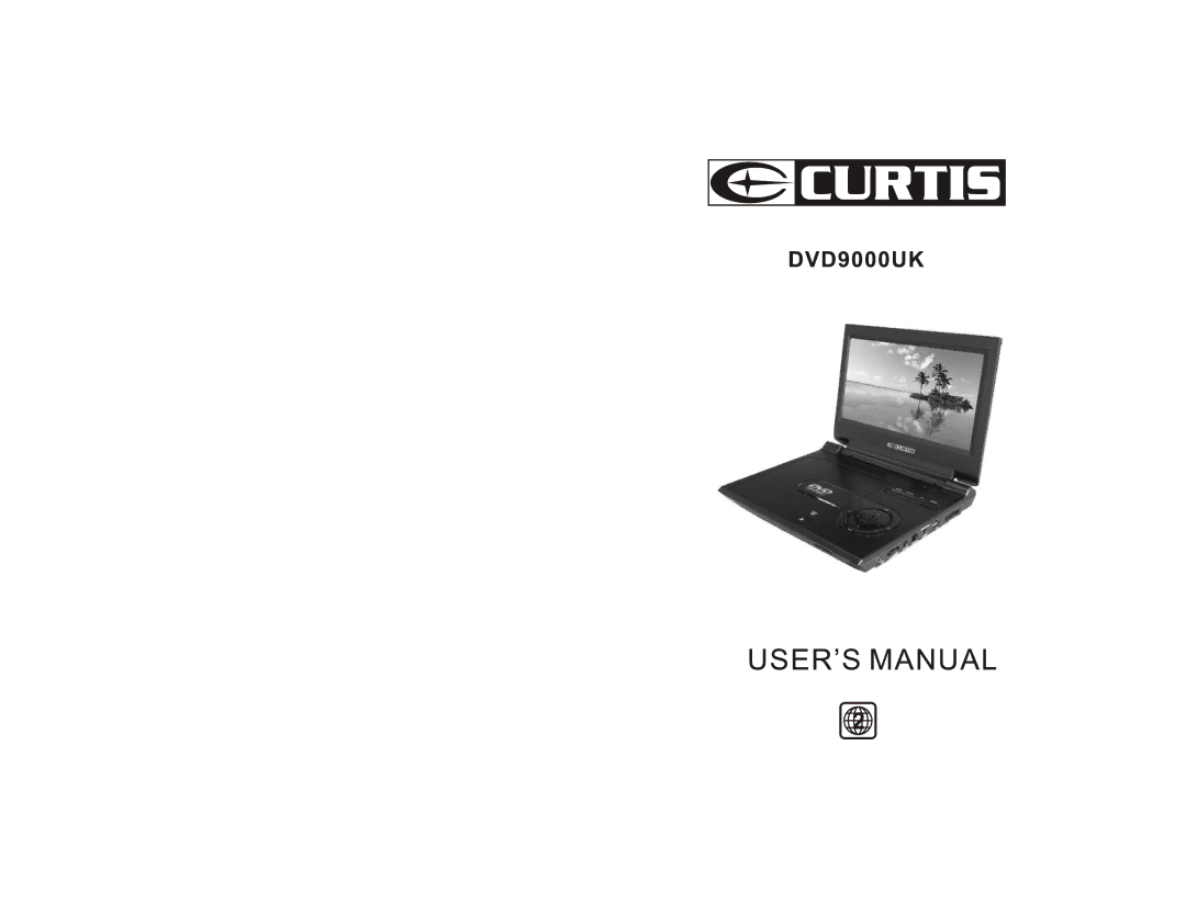 Curtis DVD9000UK manual 