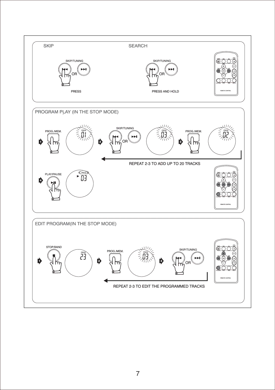 Curtis KCR2613A owner manual 