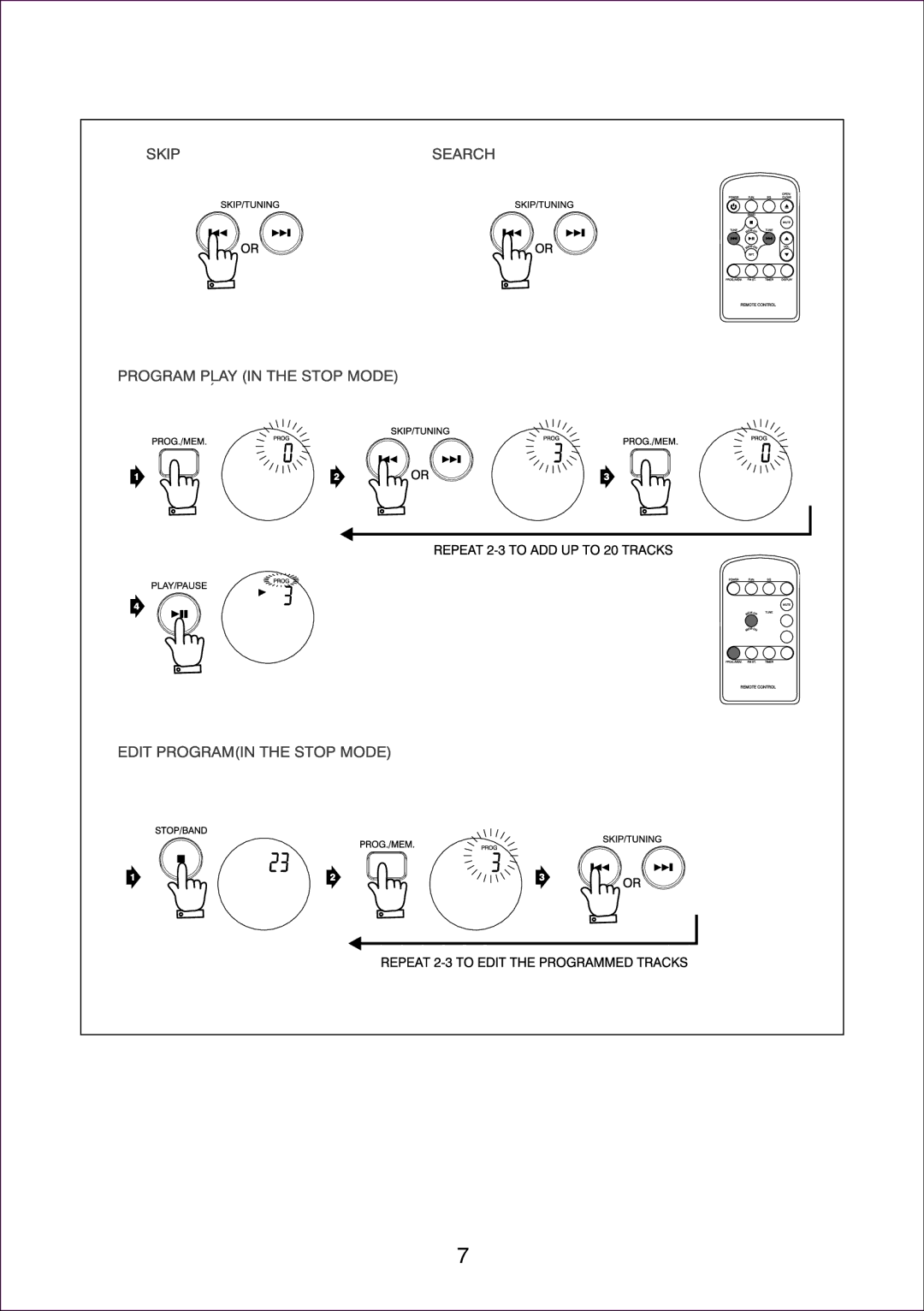 Curtis KCR2613P owner manual 