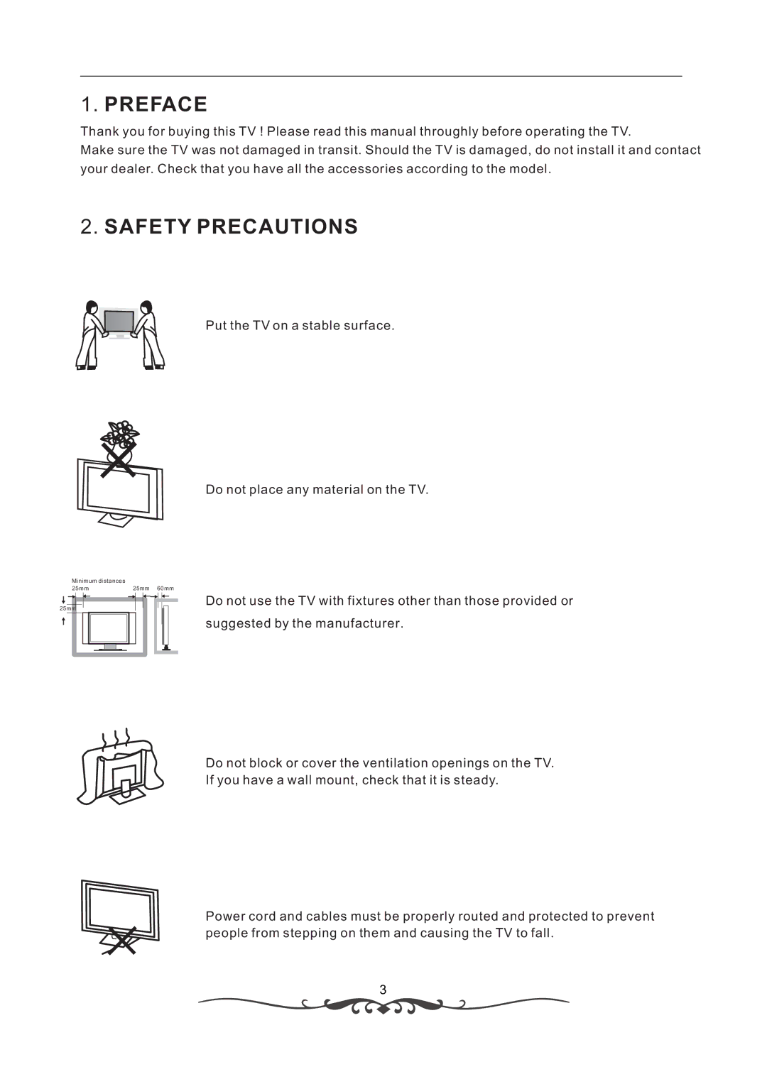 Curtis LCD1933 manual Preface 