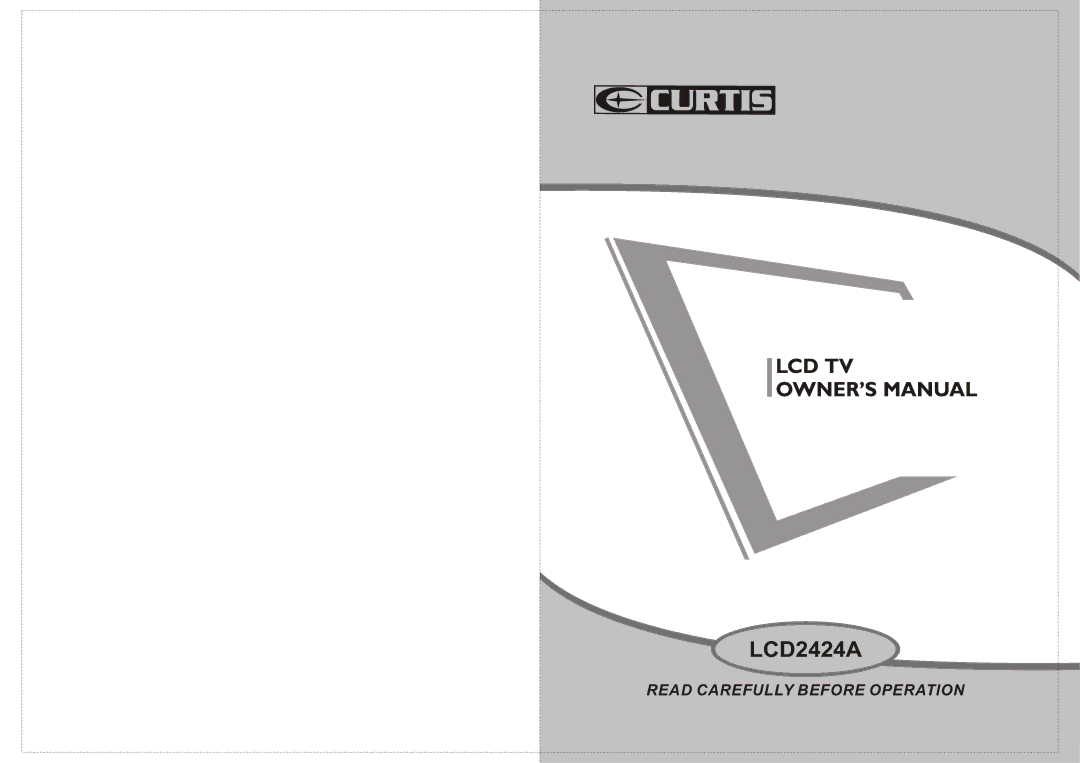 Curtis LCD2424A manual 