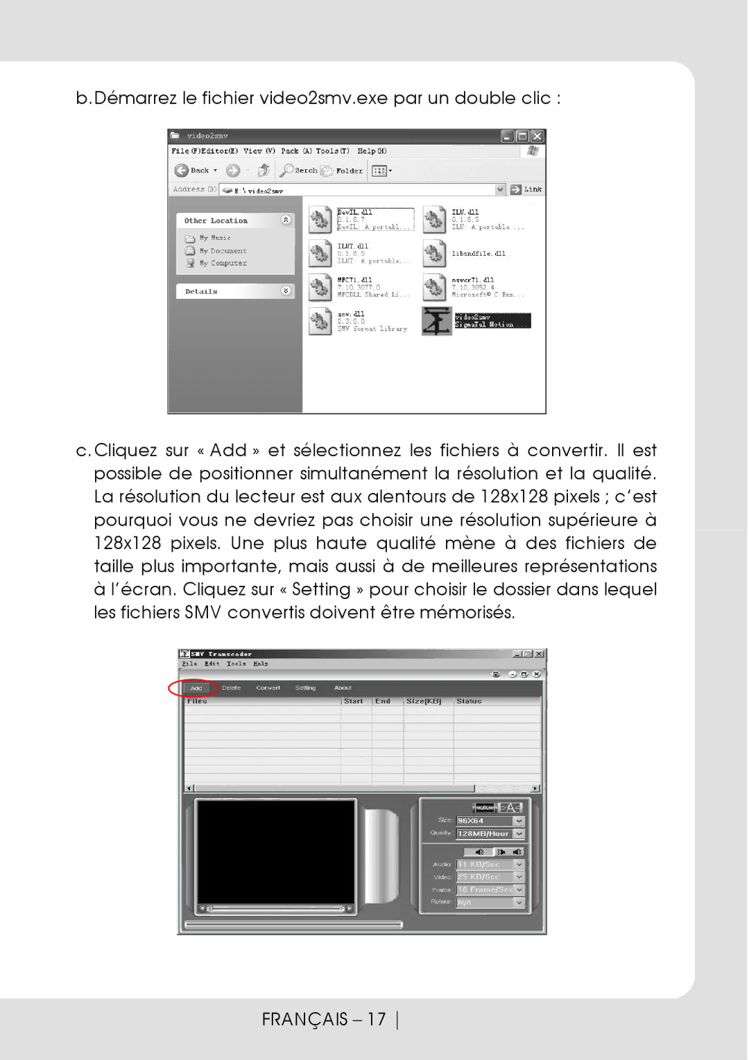 Curtis MPK1066UK user manual Français 