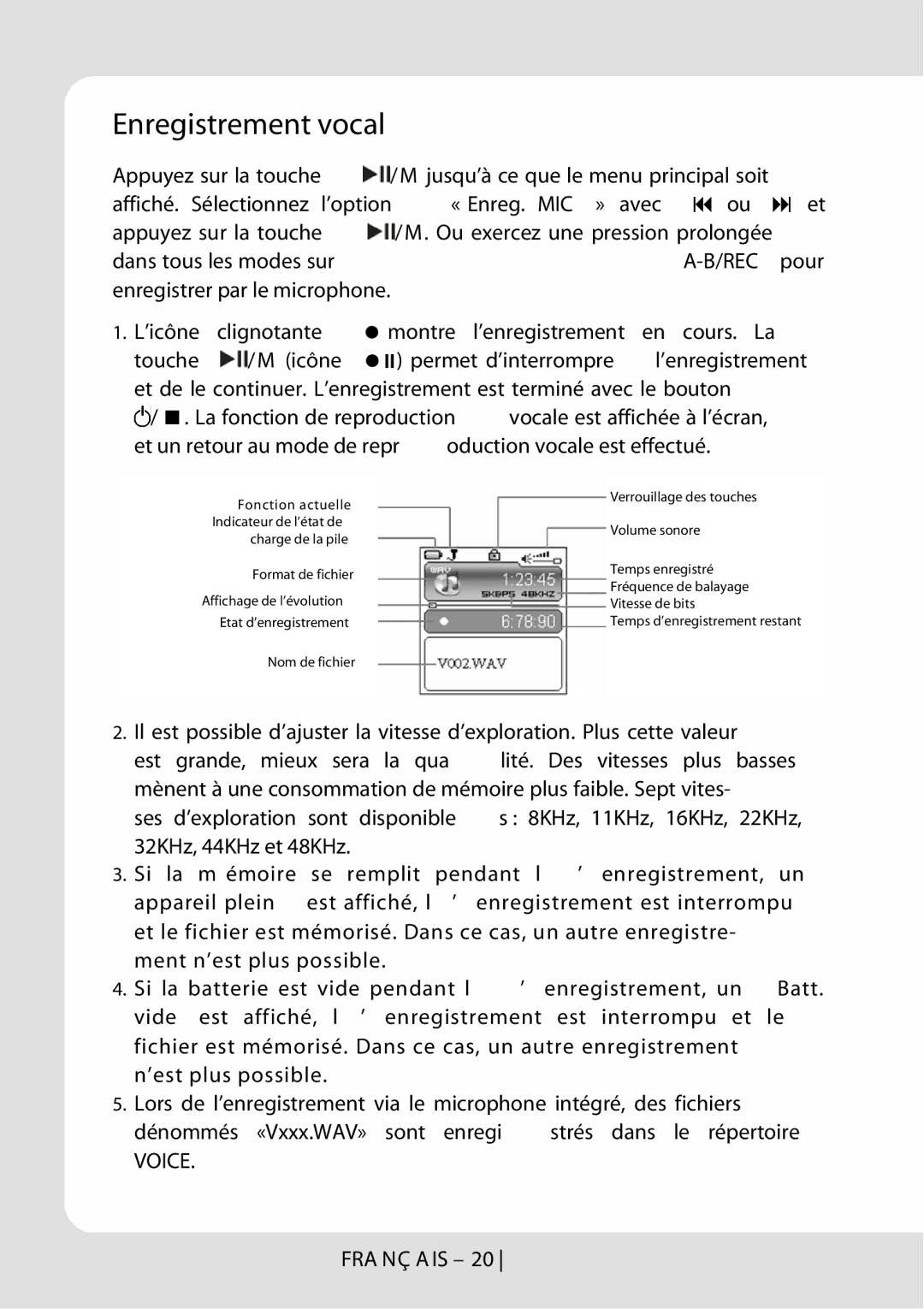 Curtis MPK1066UK user manual Appareil plein, Batt 