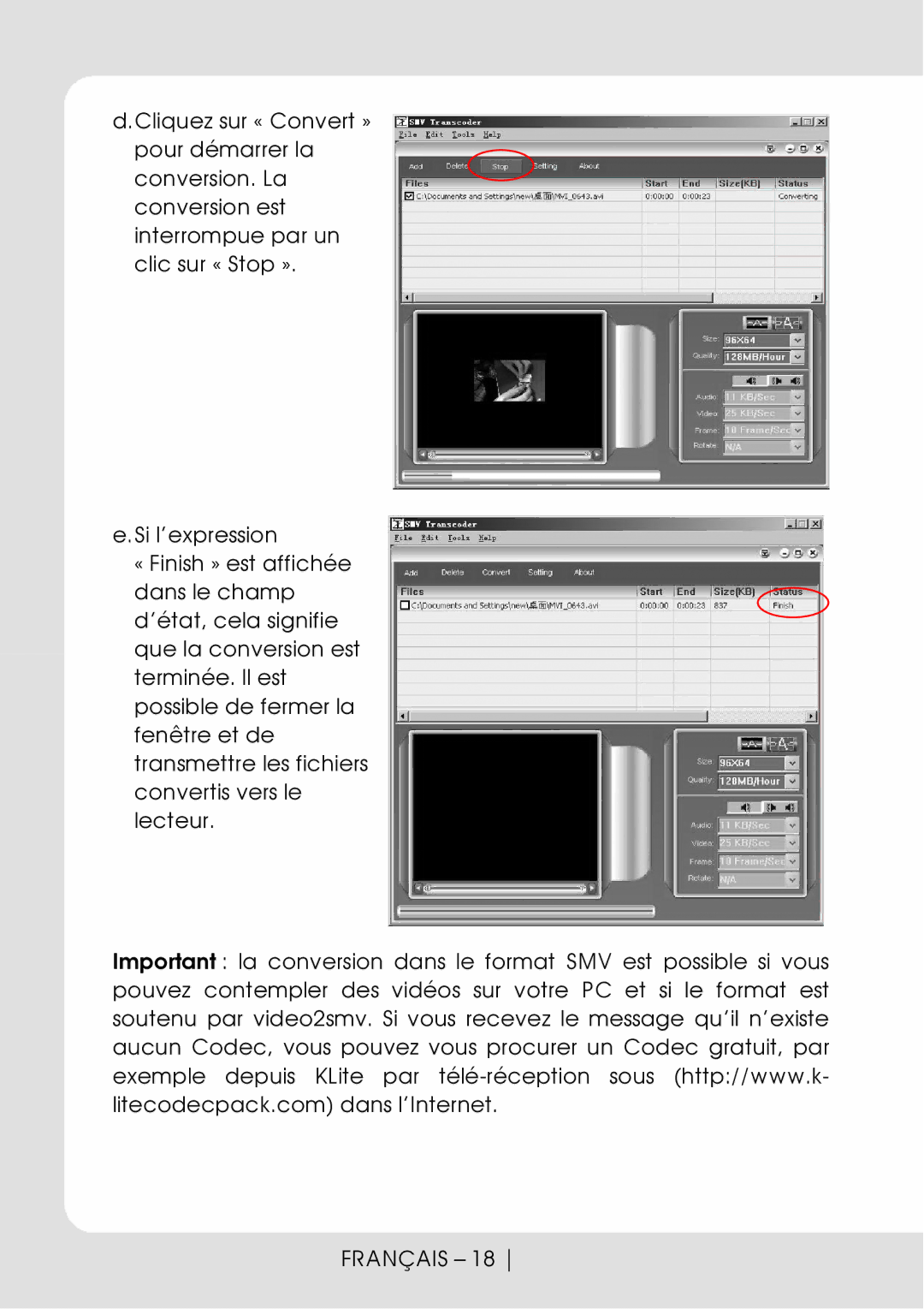 Curtis MPK4066UK user manual Français 