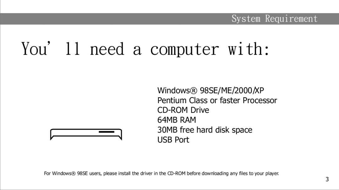 Curtis MPS2015UKA manual You’ll need a computer with 