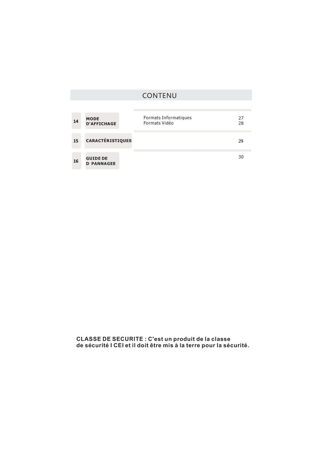 Curtis PL4210A manuel dutilisation Formats Informatiques 