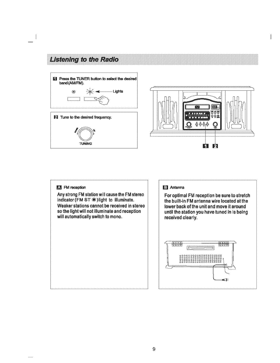 Curtis RCD822-B manual 