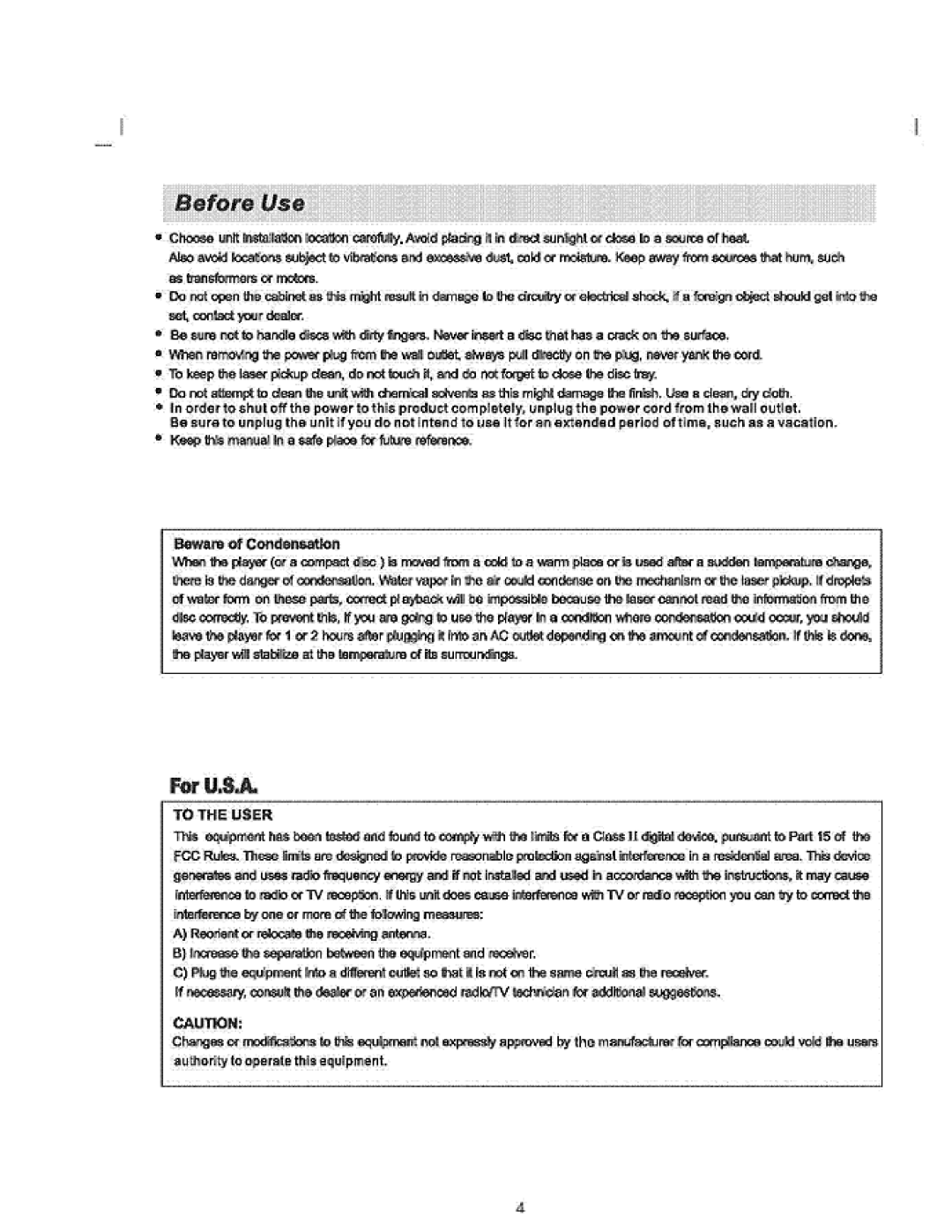 Curtis RCD822-B manual 