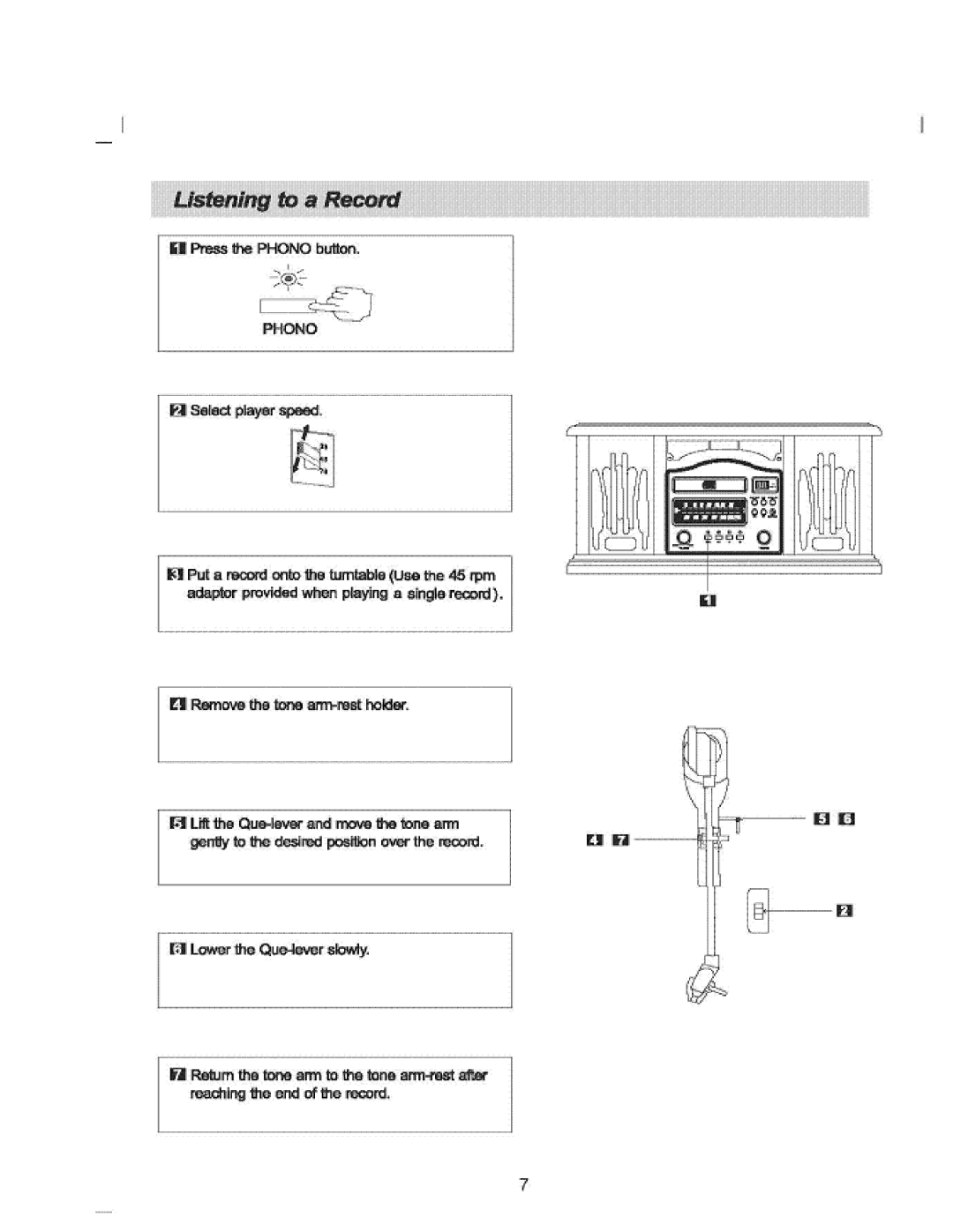 Curtis RCD822-B manual 