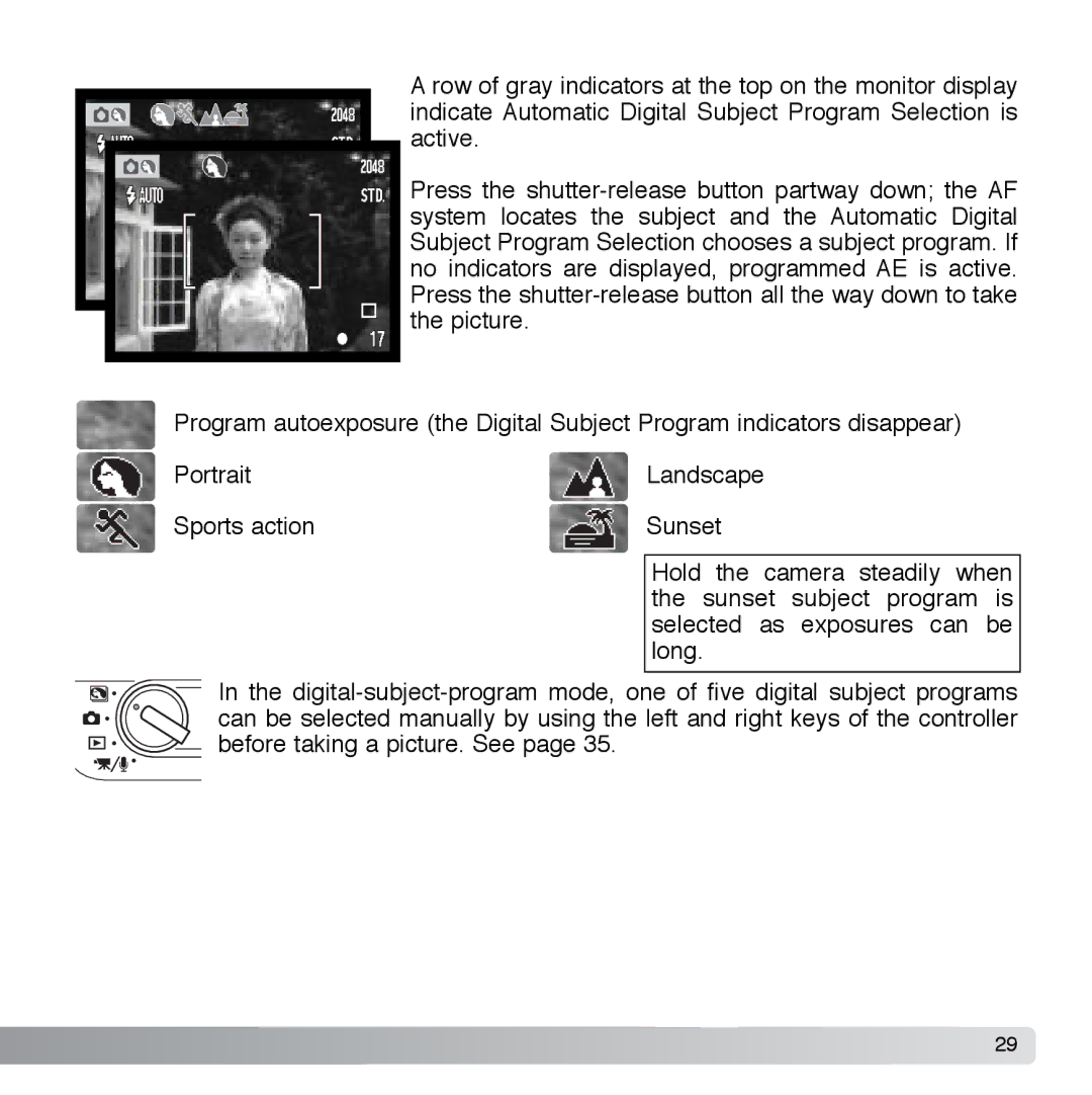 Cyber Acoustics DiMAGE Xg instruction manual 