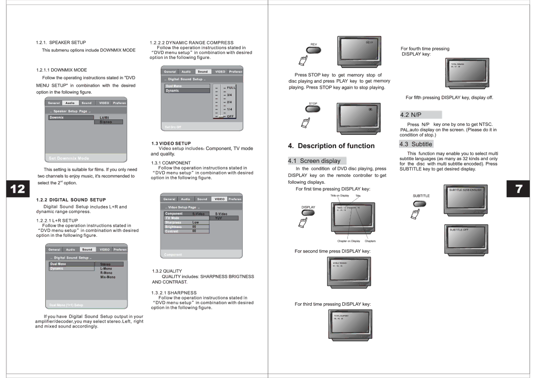 CyberPower 102DV manual 