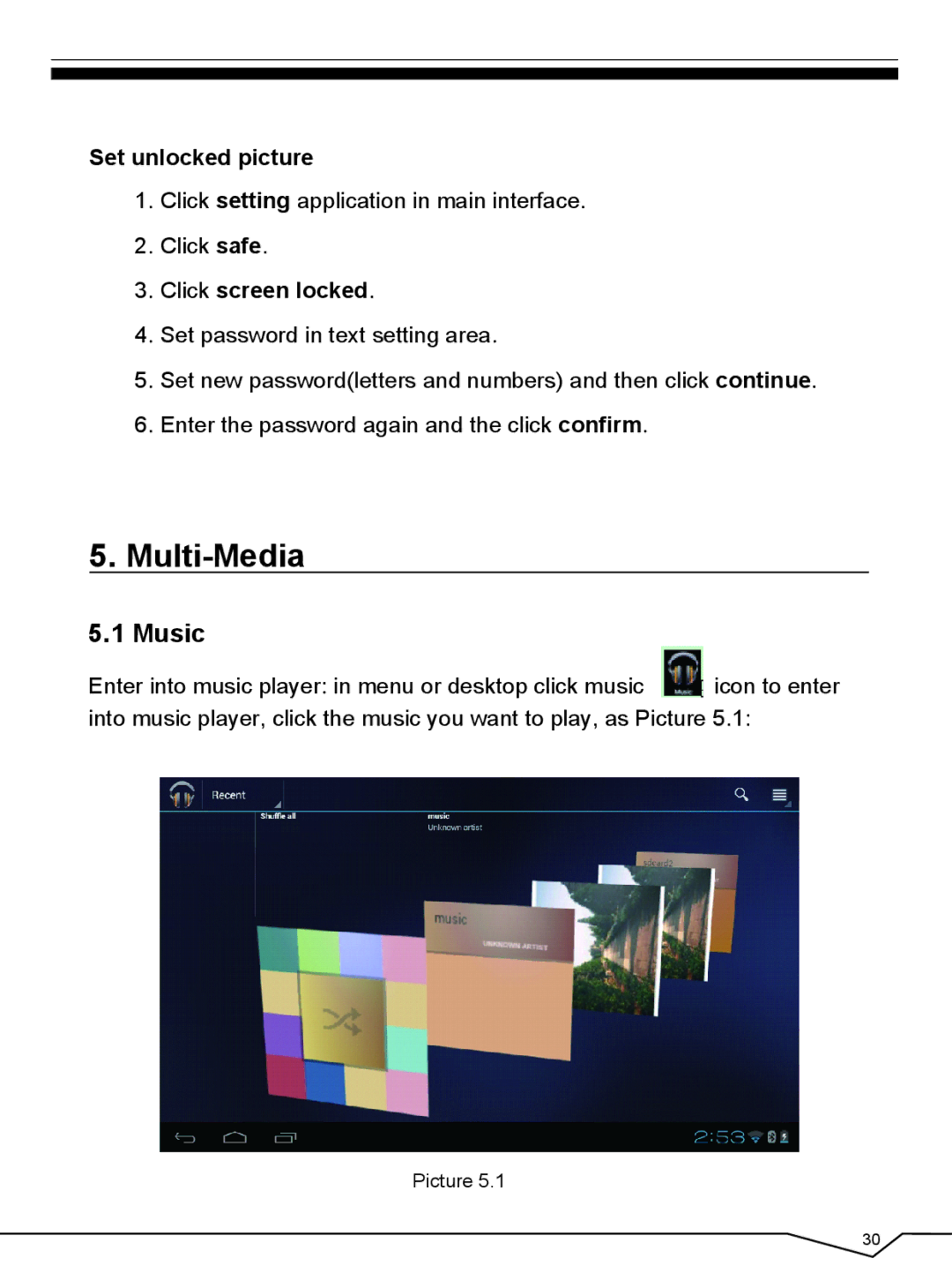 CyberPower 796TPC user manual Multi-Media, Music 